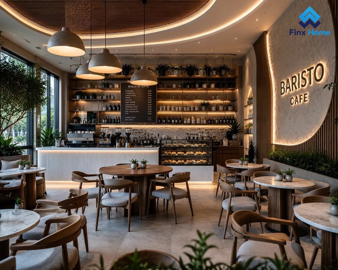 Nâng cấp cải tạo quán cafe thi công trọn gói chất lượng cao