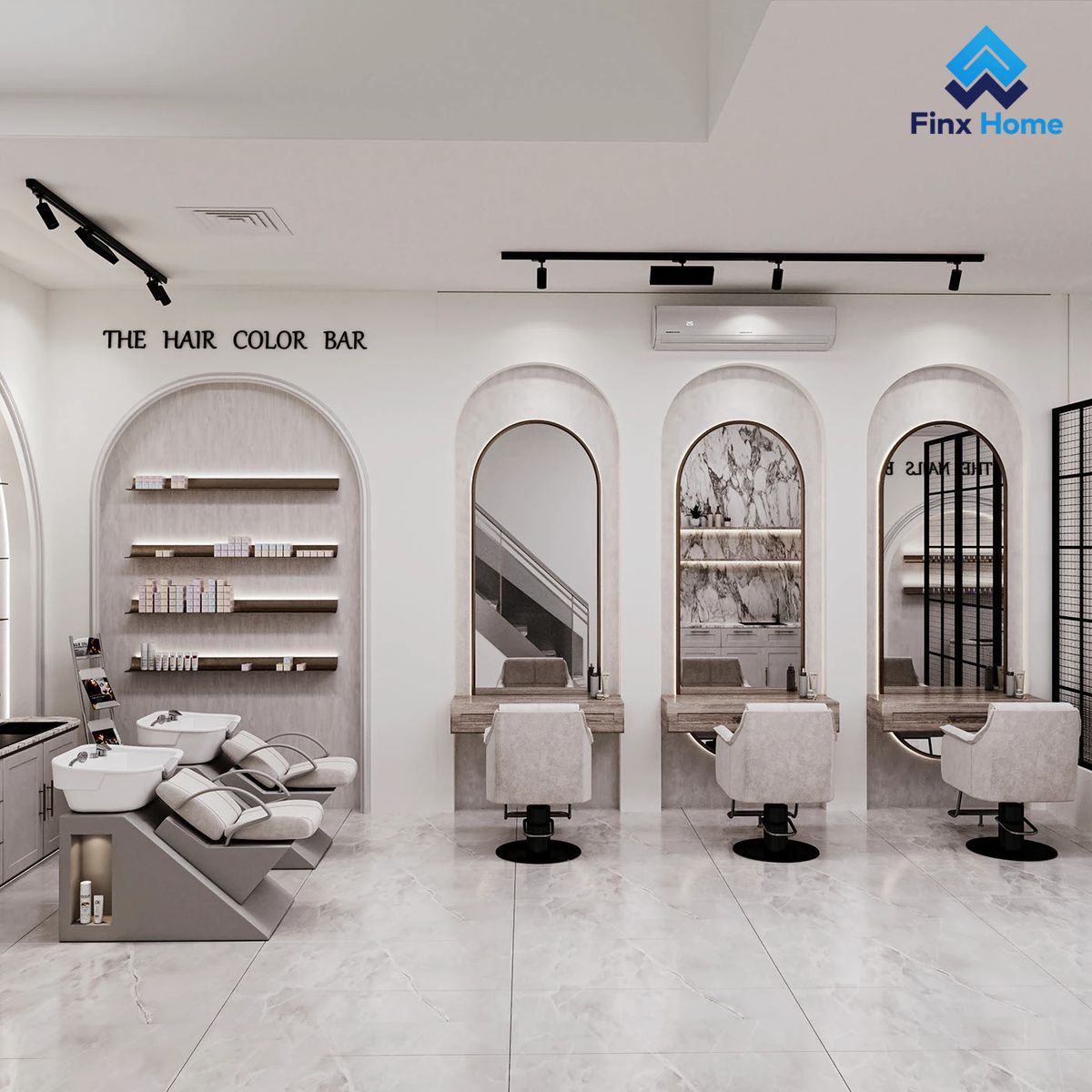Nâng cấp cải tạo salon tóc tư vấn tận tâm và thi công trọn gói